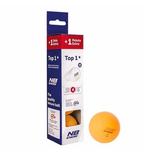 3+1 Pelotas P.Pong Enebe Top 1* Naranja