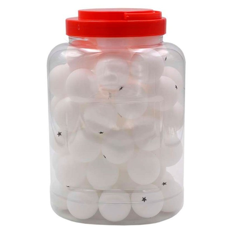 Bote 60 Pelotas Ping Pong PVC 1*