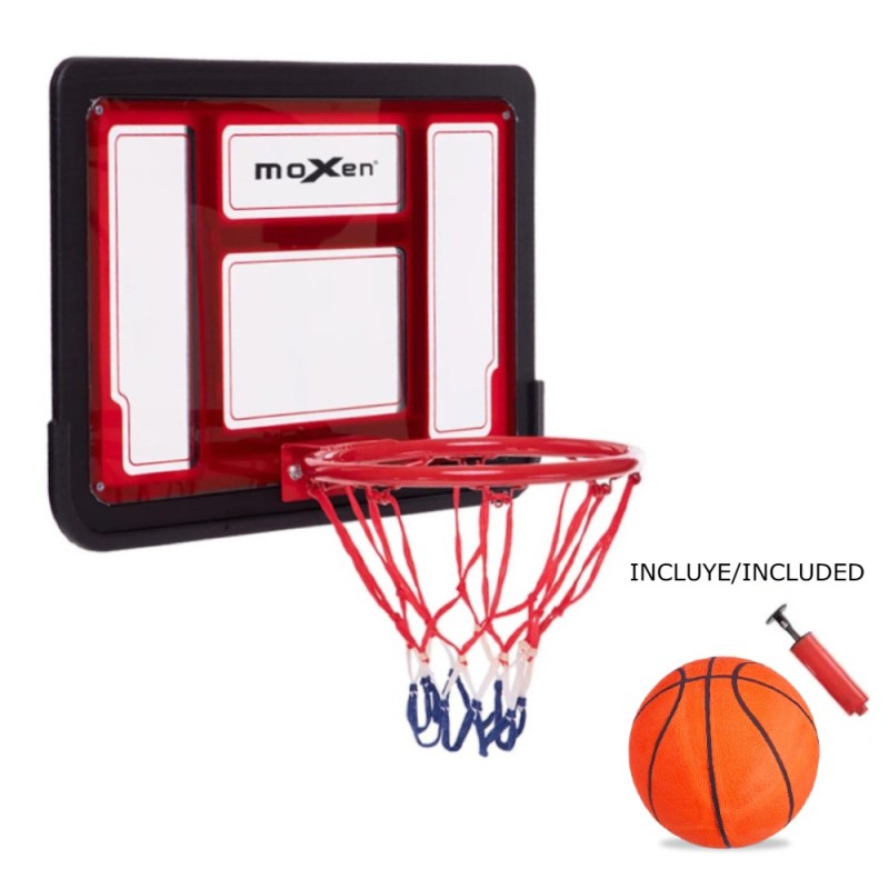 Set Tablero + Pelota Baloncesto Moxen Salto