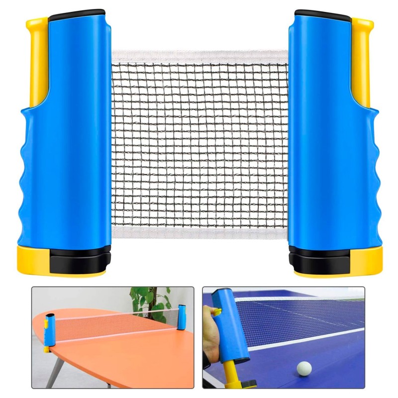 Juego Soporte y Red Retráctil