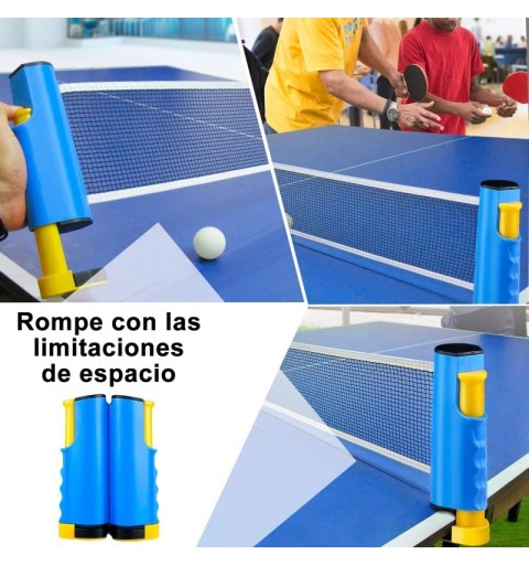 Juego Soporte y Red Retráctil