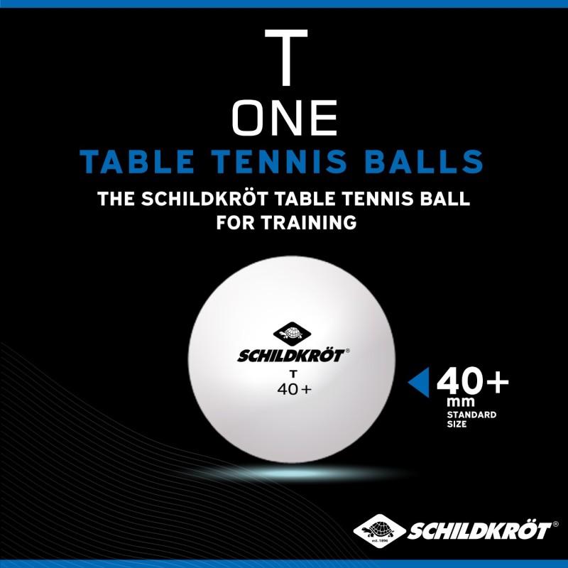 Caja 120 Pelotas Ping Pong Schildkröt T-One