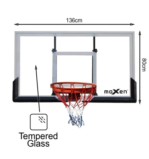 Tablero basket cristal templado