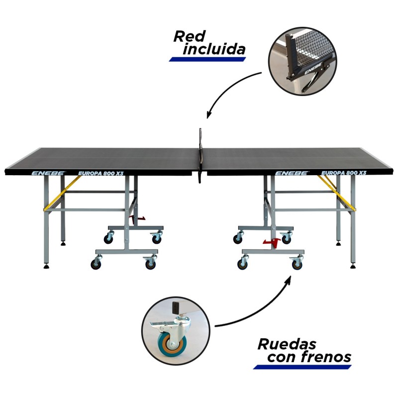 Mesa Ping Pong Enebe Europa 800 X3