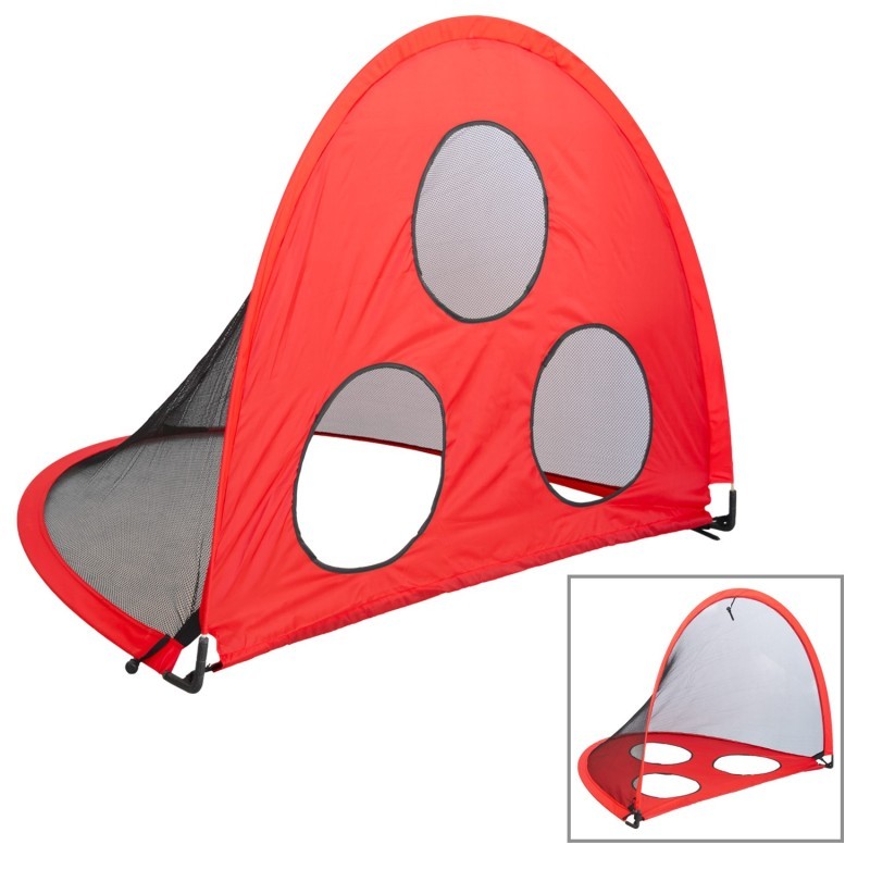 Portería Plegable Zastor Bool Rojo/Negro