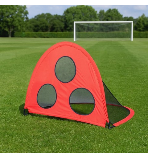 Portería Plegable Zastor Bool Rojo/Negro