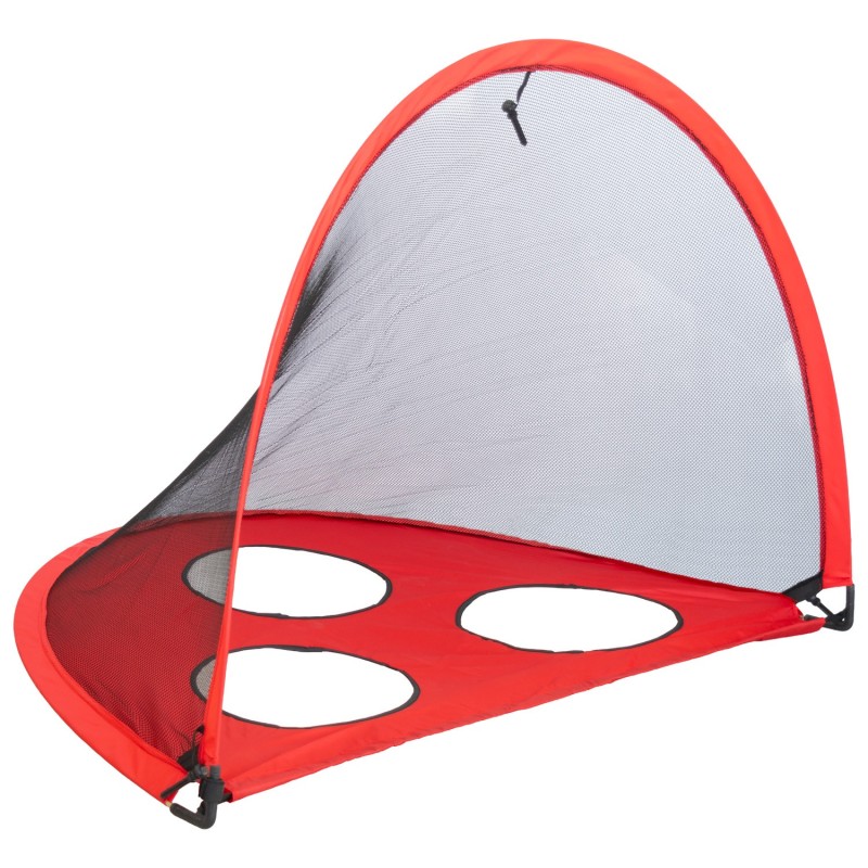 Portería Plegable Zastor Bool Rojo/Negro