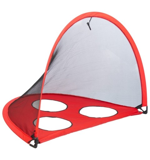 Portería Plegable Zastor Bool Rojo/Negro