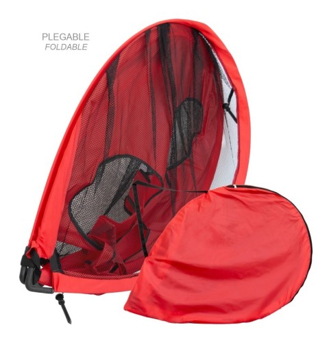 Portería Plegable Zastor Bool Rojo/Negro