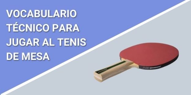 Vocabulario técnico tenis de mesa