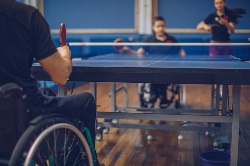 Ping pong deporte inclusivo