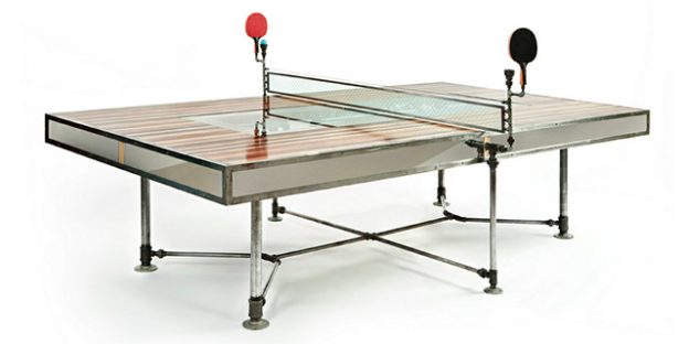 Diseño mesa de ping pong. La mesa más cara.