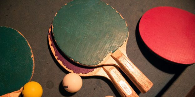Montar pala de ping pong