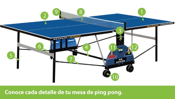 Soportes y Redes Ping Pong, Redes Mesas Ping Pong, Redes y postes ping pong,  Redes tenis de mesa, Soportes y redes de tenis de mesa I